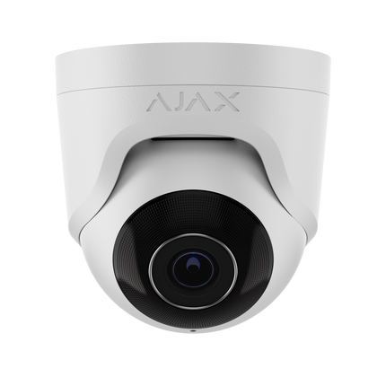 Ajax Systems Ajax Systems TurretCam Wit 8Mp 4K IP-beveiligingscamera