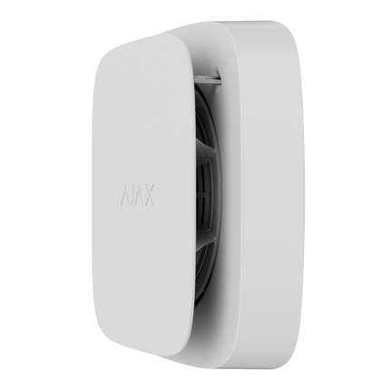 Ajax Systems FireProtect 2 AC (Hitte/Rook) Netstroom Wit