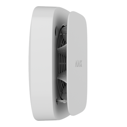 Ajax Systems FireProtect 2 AC (Hitte/Rook) Netstroom Wit