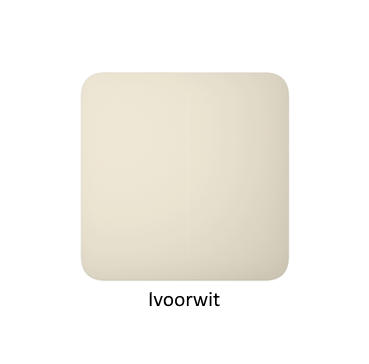 Ajax Systems SoloCover Plate, Afdekking (blindplaat) voor montagedoos