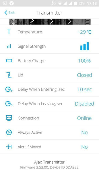 Ajax Systems Transmitter