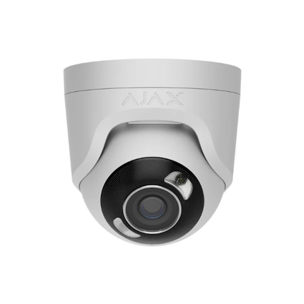 Ajax Systems TurretCam HL Wit 5Mp Hybride Verlichting IP Camera