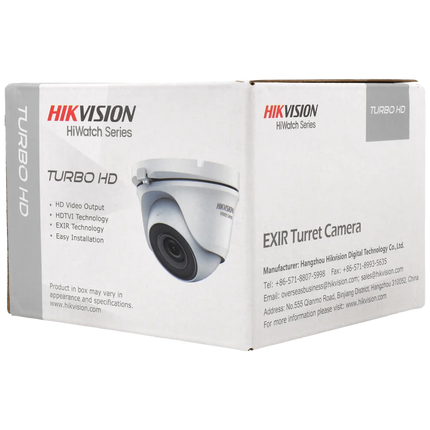 expert en système d'alarme expert en système d'alarme HWT-T150-M, 5MP, Mini caméra Turret, 2.8mm, IR, 4 en 1 sortie vidéo coaxiale
