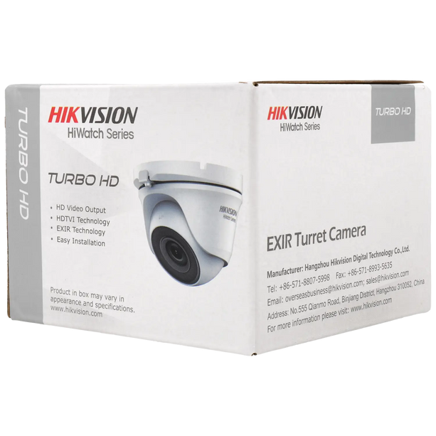 expert en système d'alarme expert en système d'alarme HWT-T150-M, 5MP, Mini caméra Turret, 2.8mm, IR, 4 en 1 sortie vidéo coaxiale