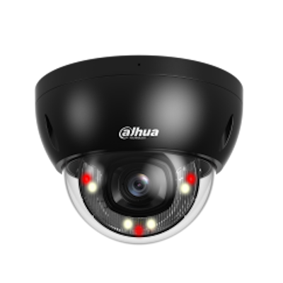 alarmsysteemexpert alarmsysteemexpert IPC-HDBW2449E-S-IL Zwart, 4MP 2.8mm Dome, Smart Dual Light, WizSense