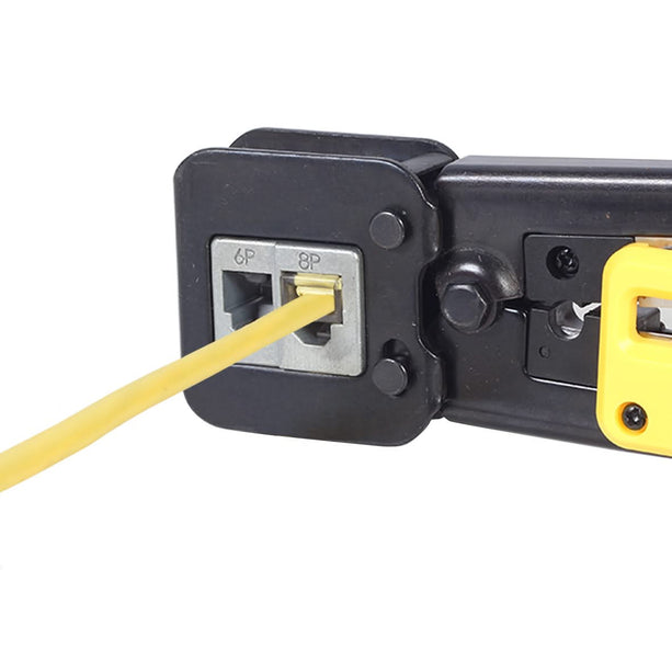 alarm system expert alarm system expert T-WC-05 Universal modular crimping pliers, RJ45 / RJ12 / RJ11 for push-through connectors