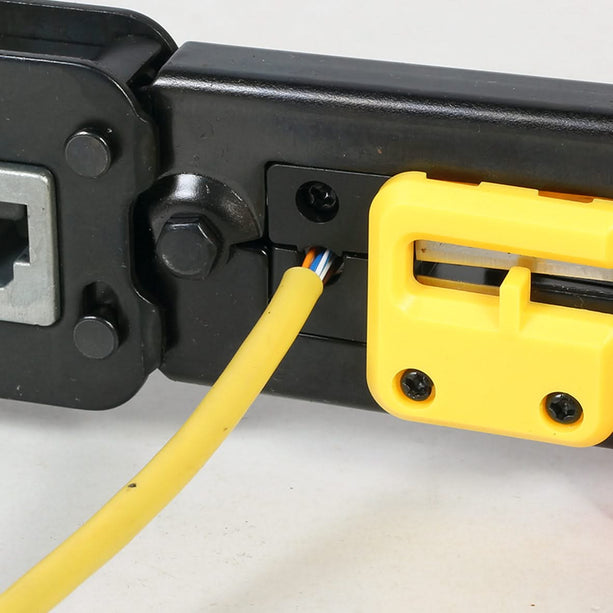 alarm system expert alarm system expert T-WC-05 Universal modular crimping pliers, RJ45 / RJ12 / RJ11 for push-through connectors