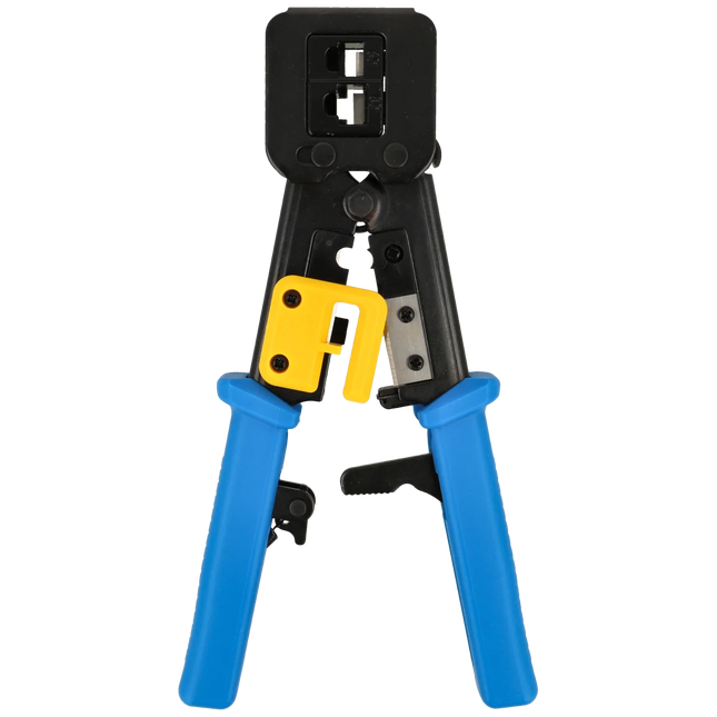 expert en systèmes d'alarme expert en systèmes d'alarme T-WC-05 Pince à sertir modulaire universelle, RJ45 / RJ12 / RJ11 pour connecteurs enfichables