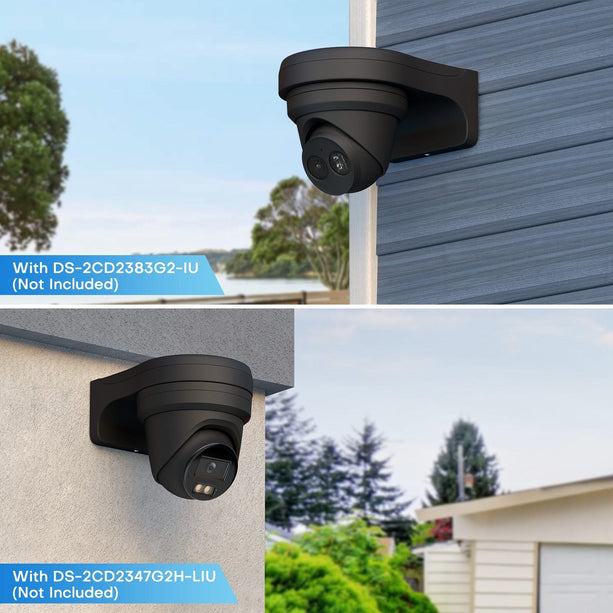 alarmsystemexpert Camera stand Black for Hikvision and Dahua cameras