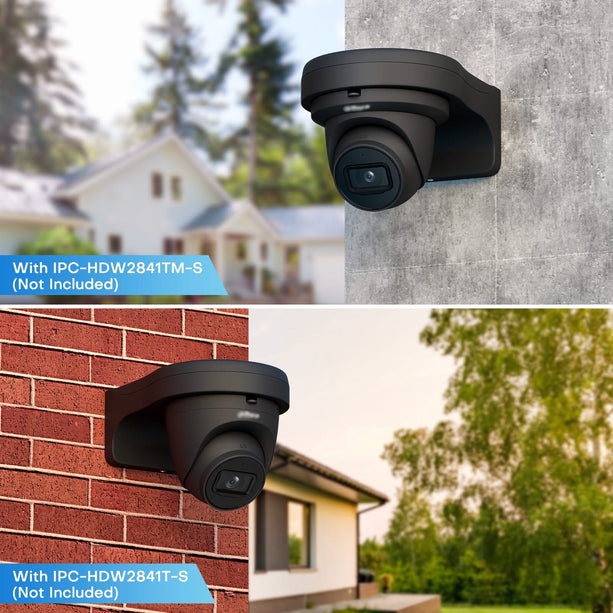 alarmsystemexpert Camera stand Black for Hikvision and Dahua cameras