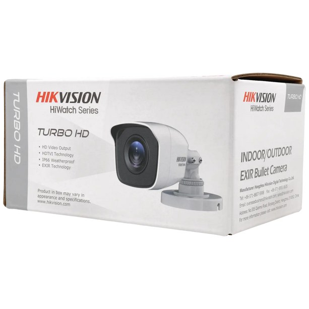 systeme d'alarmexpert systeme d'alarmexpert HWT-B150-M, 5MP, Mini Bullet camera, 2.8mm, IR, 4 en 1 sortie vidéo coaxiale
