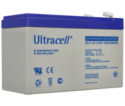 alarm system expert Ultracell SA-214-7Ah battery