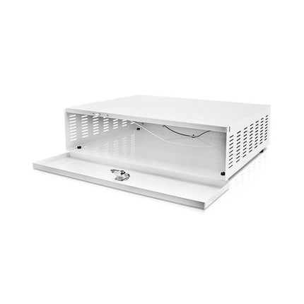 AlarmsysteemExpert.nl Afsluitbare metalen kast t.b.v. Recorder klein model Showroommodel