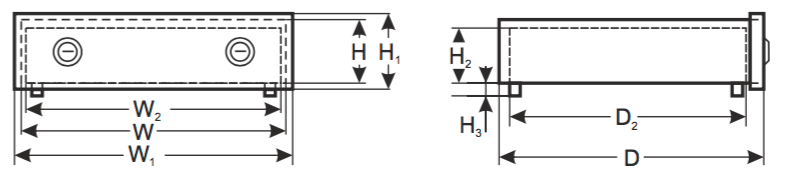 AlarmsysteemExpert.nl Afsluitbare metalen kast t.b.v. Recorder klein model Showroommodel
