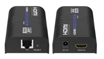 AlarmsystemExpert.co.uk 4K 60Hz HDMI Extender bis zu 120m eingestellt
