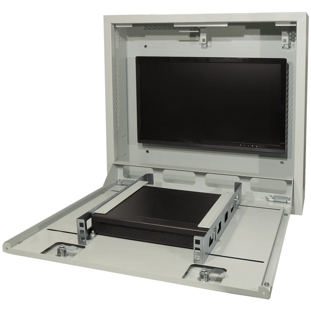 AlarmsysteemExpert.nl AlarmsysteemExpert.nl A-LOCKBOX-WALL, Metalen box voor recorder, afsluitbaar wandmodel