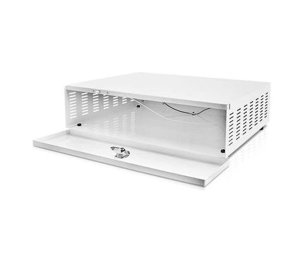 Alarm SystemExpert.co.uk Abschließbarer Metallschrank für Recorder kleines Modell