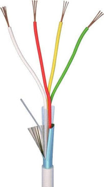 AlarmsysteemExpert.nl AlarmsysteemExpert.nl Alarmkabel 4-aderig 4 x 0,22mm rol 100 mtr