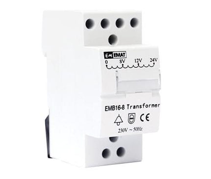 AlarmsystemExpert.nl AlarmsystemExpert.nl Gurttransformator 8V-12V-24V AC, geeignet u.a. für Videotürklingeln
