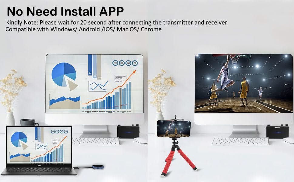 Alarm SystemExpert.com Alarm SystemExpert.com Wireless Hdmi Transmitter And Receiver 4K/30Hz.