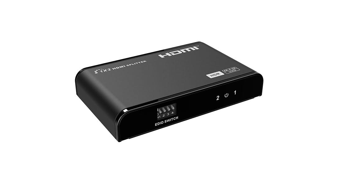 Alarm SystemExpert.co.uk Alarm SystemExpert.co.uk HDMI 2-port Splitter, 4K 60Hz UHD