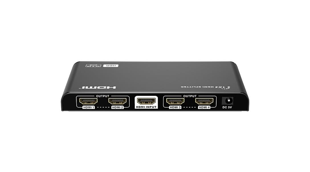 Alarm SystemExpert.co.uk Alarm SystemExpert.co.uk HDMI 4-Port Splitter, 4K 60Hz UHD