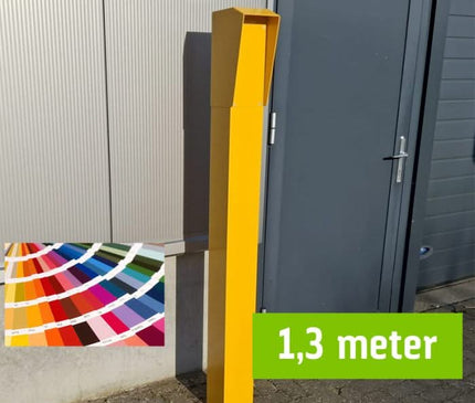 AlarmanlageExpert.de Sprechsäule 130cm, 15x15cm Doppellagig pulverbeschichtet