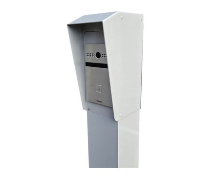 AlarmanlageExpert.de Sprechsäule 230cm, 15x15cm Doppellagig pulverbeschichtet