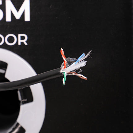 Alarm SystemExpert.nl Alarm SystemExpert.nl Netzwerkkabel CAT6 UTP, 305 mtr, Massive Adern CCA, Outdoor Kabel