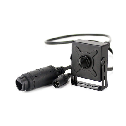 AlarmsysteemExpert.nl AlarmsysteemExpert.nl Pinhole IP camera 4Mp, 75 graden kijkhoek 3.7mm lens, PoE, Microfoon