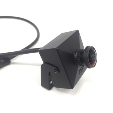 Alarm SystemExpert.co.uk Caméra IP à sténopé Full HD Angle de vue de 160 degrés Objectif de 1,7 mm