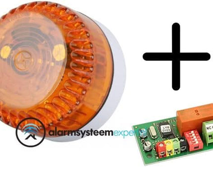 AlarmsysteemExpert.nl AlarmsysteemExpert.nl Professionele flitser, laag model + JB-111N