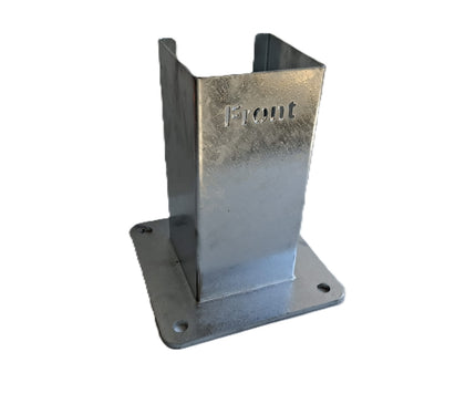 Alarm SystemExpert.co.uk Base de montage plate pour colonne d'interphone 15x15cm