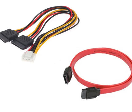 AlarmsysteemExpert.nl AlarmsysteemExpert.nl Voeding en Sata kabel set geschikt voor Hikvision 7608NXI-K2 recorders
