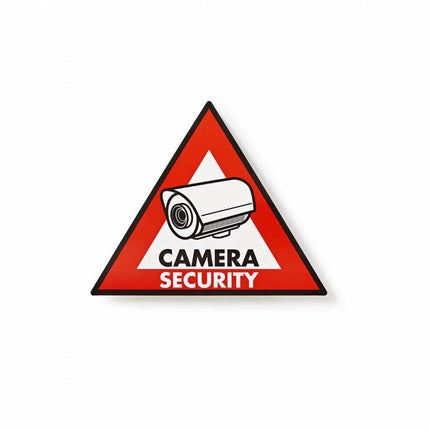 Système d'alarmeExpert.co.uk Système d'alarmeExpert.co.uk Autocollant d'avertissement Pictogramme caméra de sécurité Lot de 5 pièces