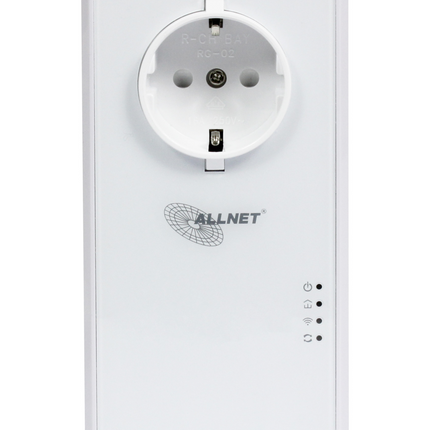 AlarmsysteemExpert.nl ALLNET Powerline adapter HomePlugV2 1200Mbit RJ45 WiFi SmartLink