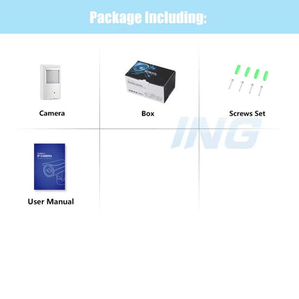 AlarmsysteemExpert.nl Bewegingsmelder IP camera (PIR), Full HD, Onvif, PoE, Microfoon, 940Nm IR