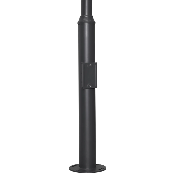 Alarm SystemExpert.co.uk Camera mast 4.5m Dark gray, Galvanized steel, Lightning arrestor