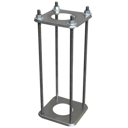 Alarm SystemExpert.co.uk Camera mast 4.5m Dark gray, Galvanized steel, Lightning arrestor