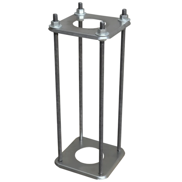 Alarm SystemExpert.co.uk Camera mast 4.5m Dark gray, Galvanized steel, Lightning arrestor