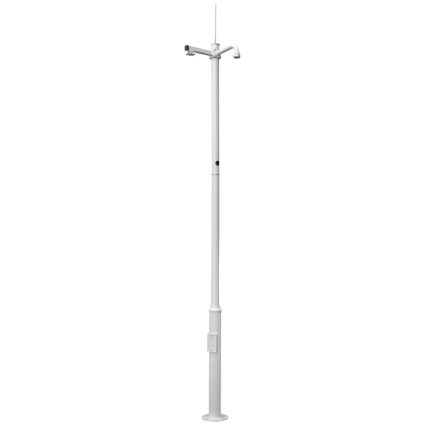 30 cm verstelbare montagehouder, stabiele installatie, met twee 20 cm verstelbare klemmen, masthouder materiaal roestvrij staal, geschikt voor bewakingscamera's, schakelkast buiten (1 30 cm verstelbare montagehouder, stabiele installatie, met twee 20 cm verstelbare klemmen, masthouder materiaal roestvrij staal, geschikt voor bewakingscamera's, schakelkast buiten (1