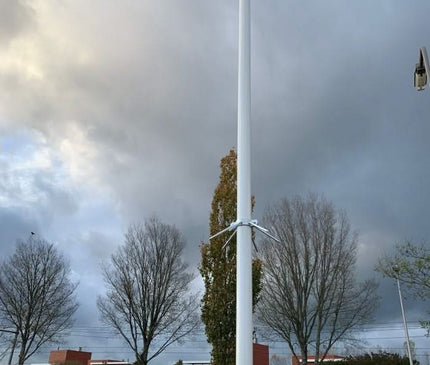Alarm SystemExpert.nl Alarm SystemExpert.nl Mât de caméra mobile aluminium 3 mètres Ø 90mm avec cadre de tuiles