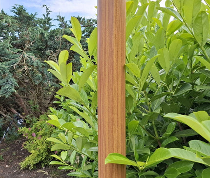 Alarm SystemExpert.co.uk Structure en bois léger mât à caméra avec ancre basculante 4 mètres