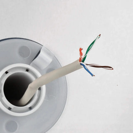 AlarmsystemExpert.co.uk Câble réseau CAT5e UTP, 305 mtr, âmes pleines CCA, Câble intérieur