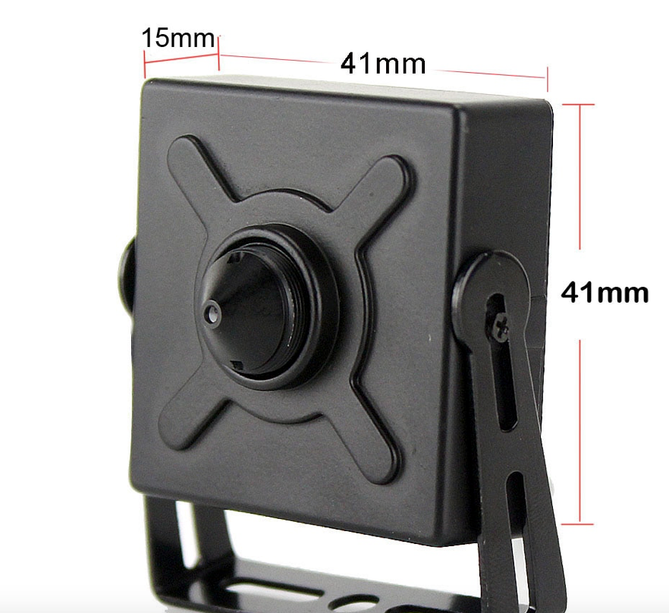 AlarmsysteemExpert.nl Pinhole IP camera 4Mp, 75 graden kijkhoek 3.7mm lens, PoE, Microfoon