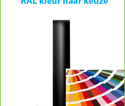 AlarmsysteemExpert.nl Ronde cameramast met kantelanker 3 meter