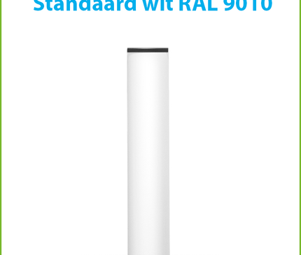 Alarm SystemExpert.nl Alarm SystemExpert.nl Round camera mast with tilt anchor 4 meters Ø 90mm