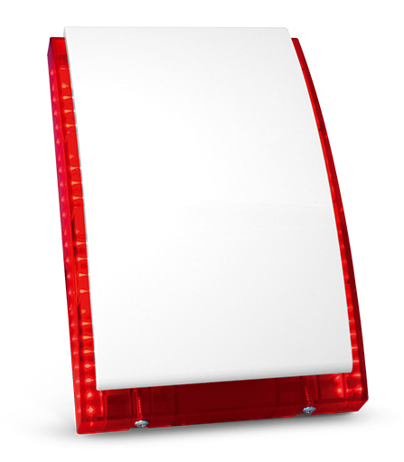 AlarmsystemExpert.co.uk SP-4004R Sirène extérieure de classe 2 avec flash LED rouge