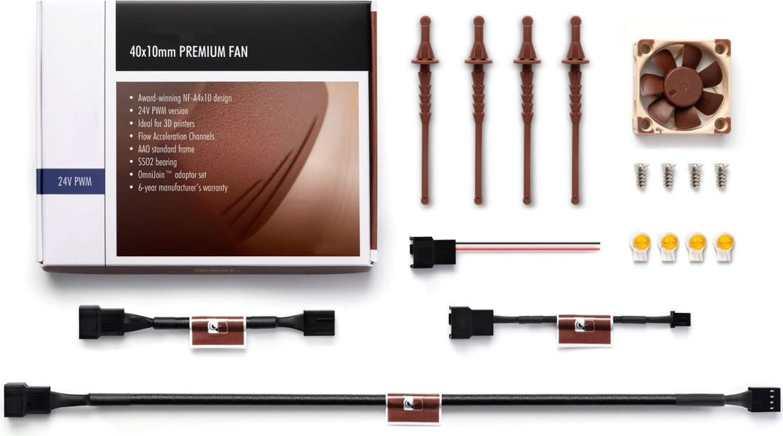 Alarm SystemExpert.co.uk Ventilateur silencieux pour Hikvision et Dahua NVR 40x10mm