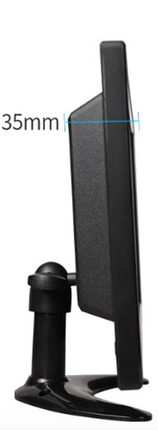 AlarmsysteemExpert.nl TFT 13" Full HD monitor incl. montagebeugel voor aan wand of bureau